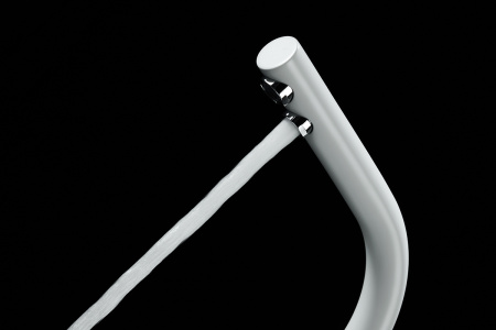 Смеситель для кухни Paulmark ESSEN Es213011-WH на мойку белый